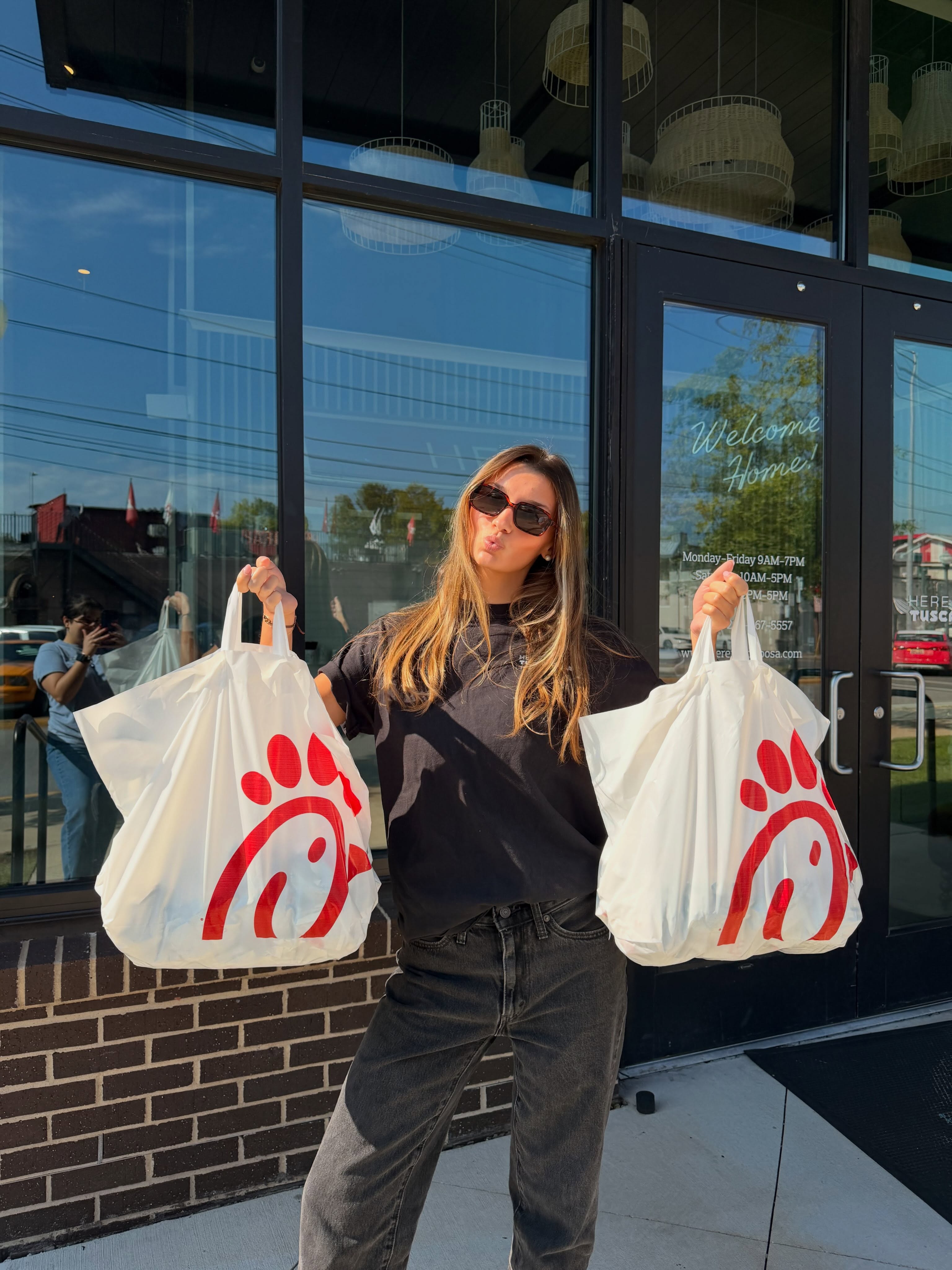 It's Chick-fil-A Breakfast First 50 to like and comment abou…